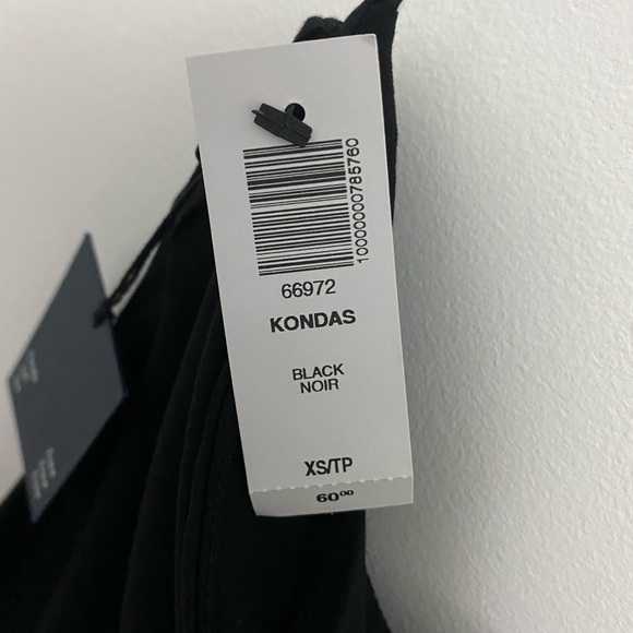 Wilfred black strapless contour dress - Picture 3 of 7